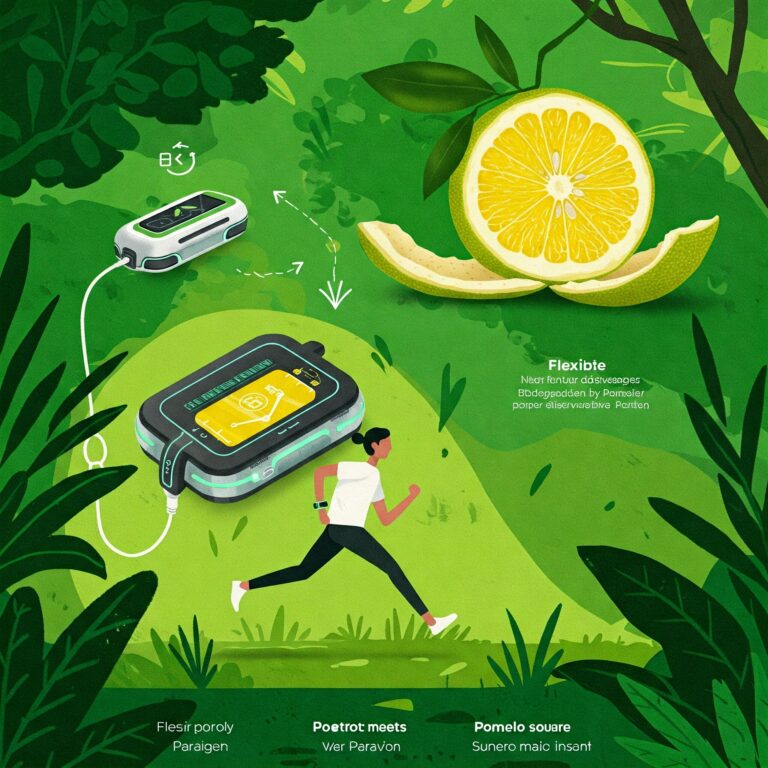 From Pomelo Peels to Power: Future of Sustainable Wearables