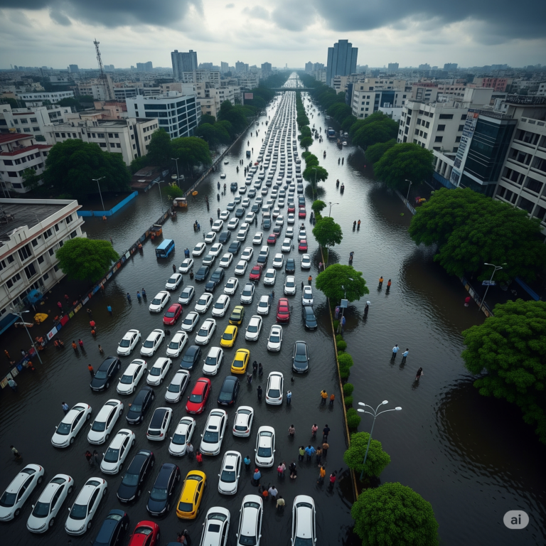 Urban Flooding Crisis: Bangalore’s Pre-Monsoon Deluge
