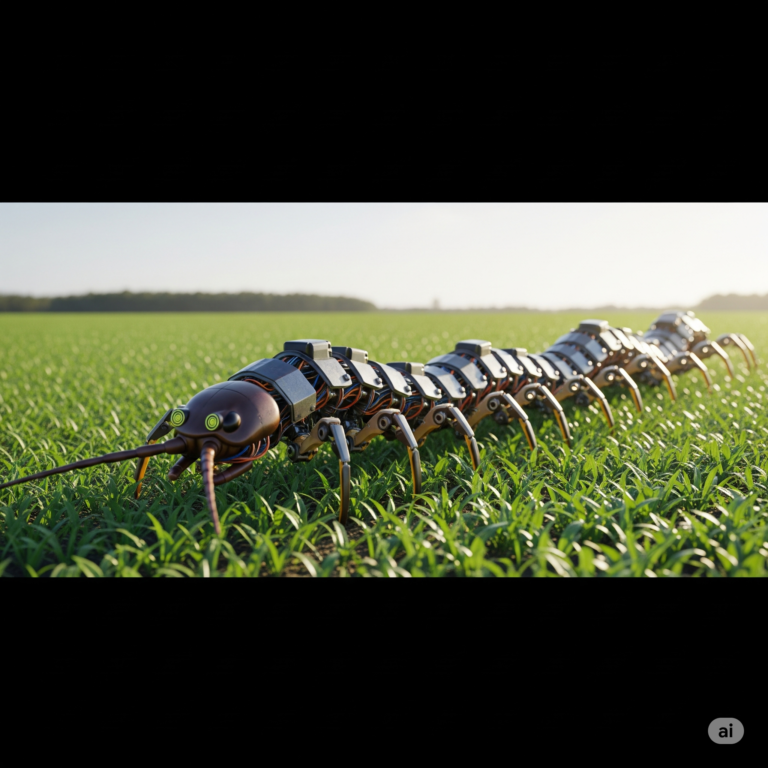 Robotic Centipede: Revolutionizing Weed Management in Farming