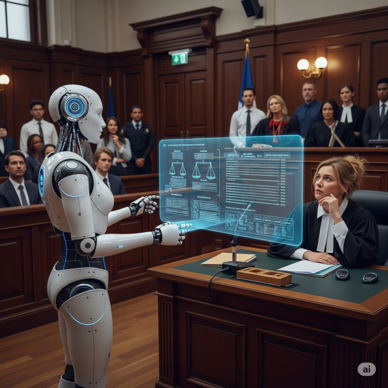 When AI Drafts the Verdict: Role of Human Intelligence in Law