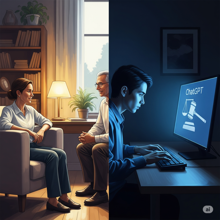 Beyond the Chat: ChatGPT, Privacy, and Therapy