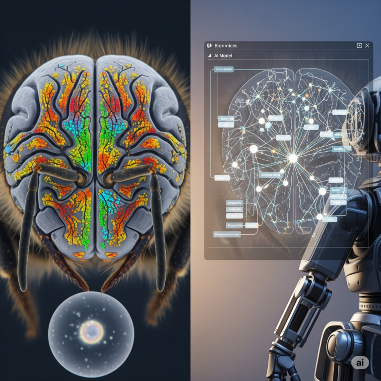 How Bee Brains Could Inspire the Next Gen of AI and Robotics