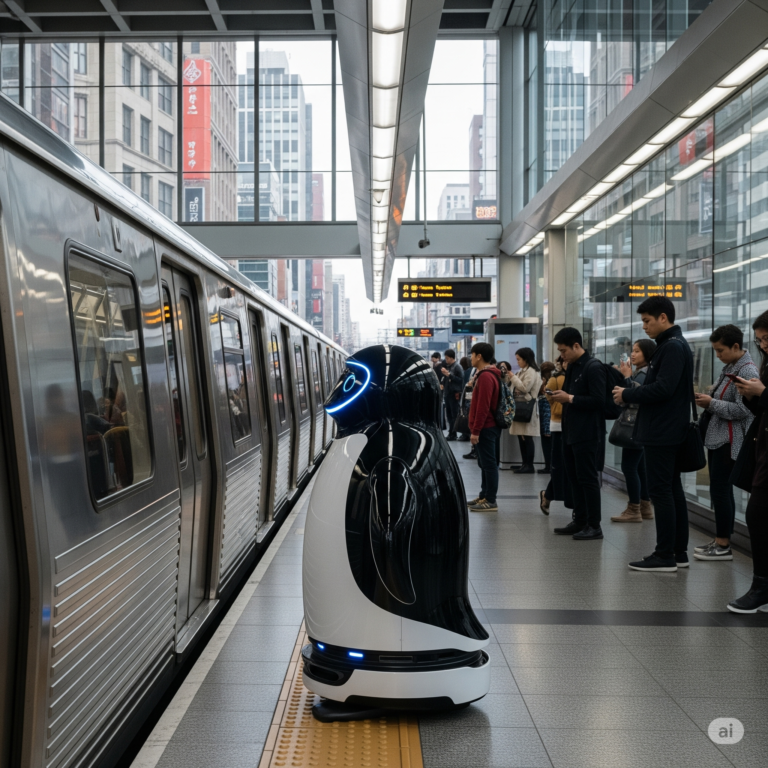Penguin Robots: Revolutionizing Subway Urban Logistics