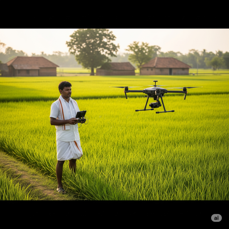 India’s Kisan Drone Initiative Is Empowering Rural Farmers