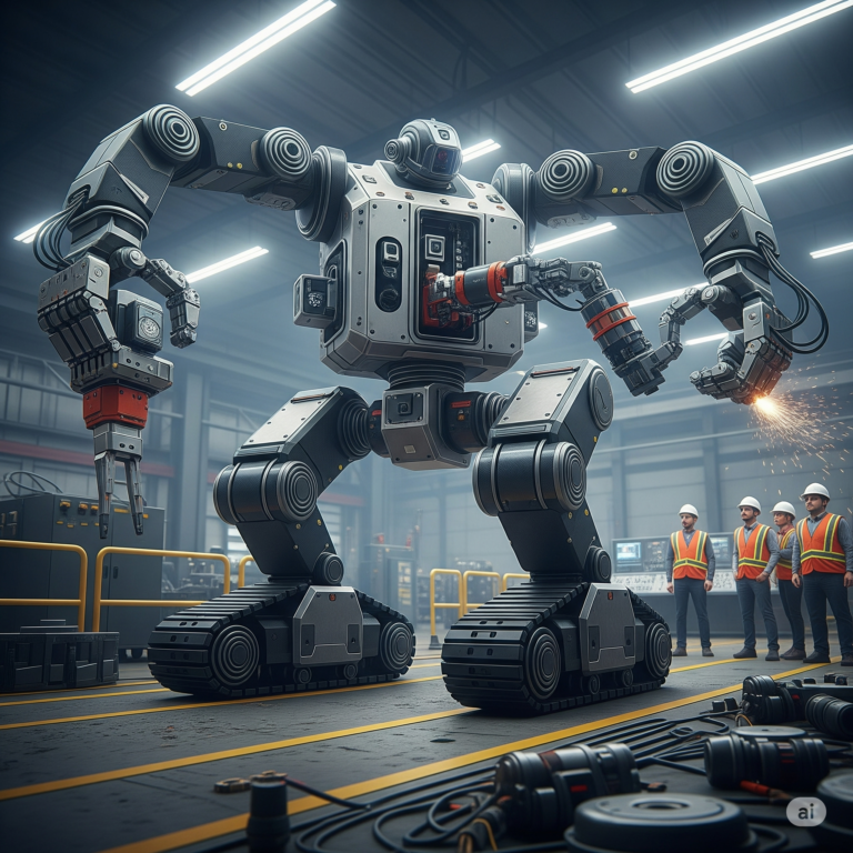 Sherpa Mecha: The Humanoid For New Industrial Era In India