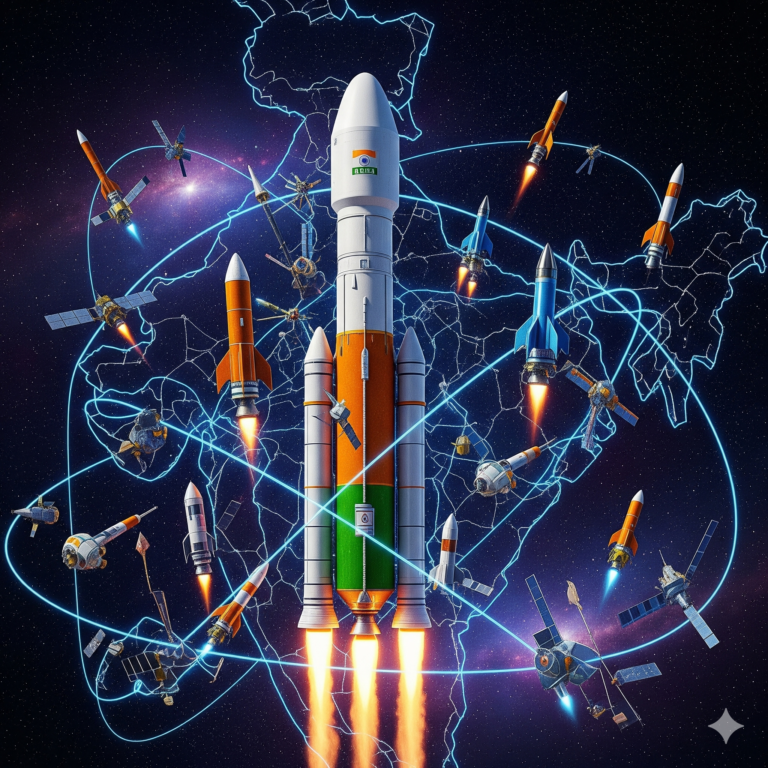 India’s Space Revolution: From State Monopoly to Startups