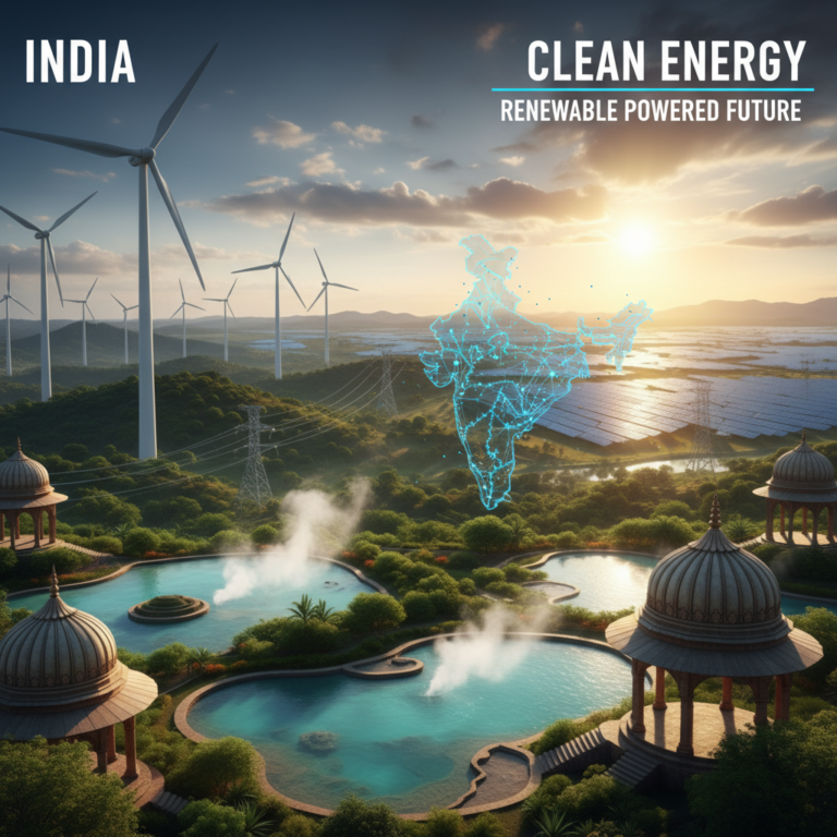 India’s Geothermal Revolution: Unlocking Clean Energy Potential