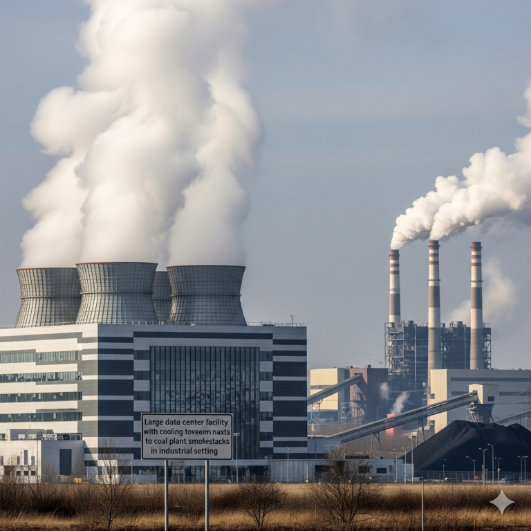 Fossil-Fueled AI: Crossroads Between Digital Growth and Net Zero