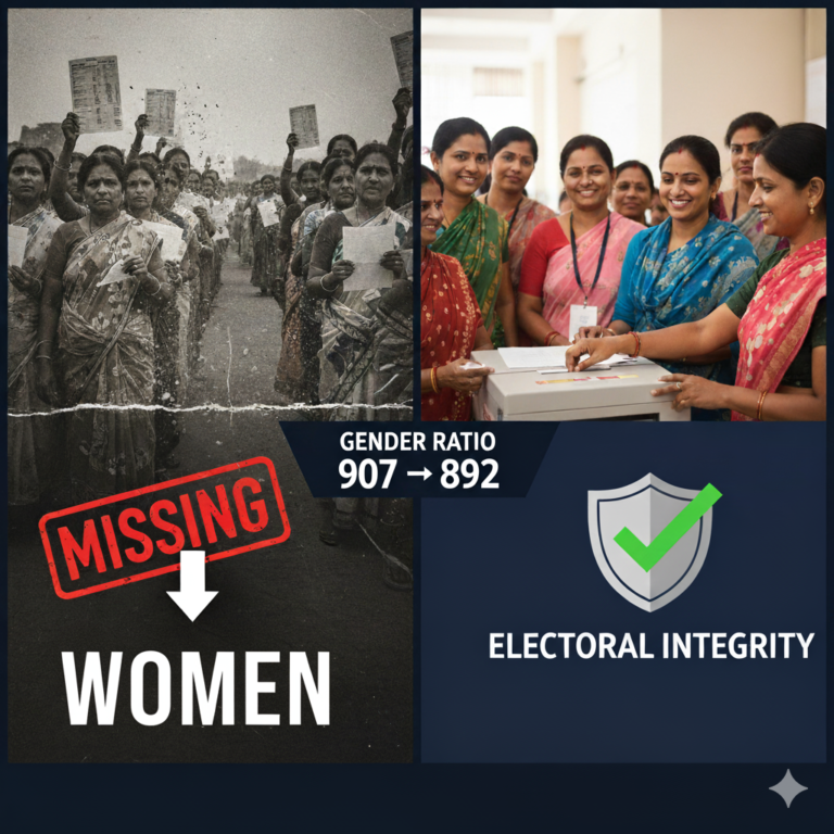 Bihar’s Electoral Mystery: More Women Vanish From Voter Lists?