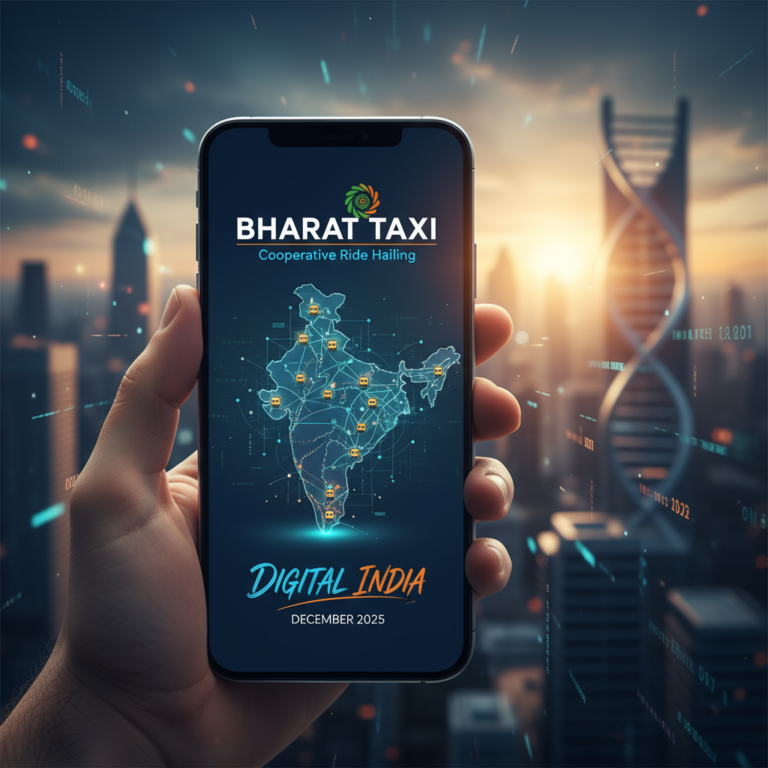 Bharat Taxi: India’s First Cooperative Ride-Hailing Platform Could Disrupt Uber & Ola