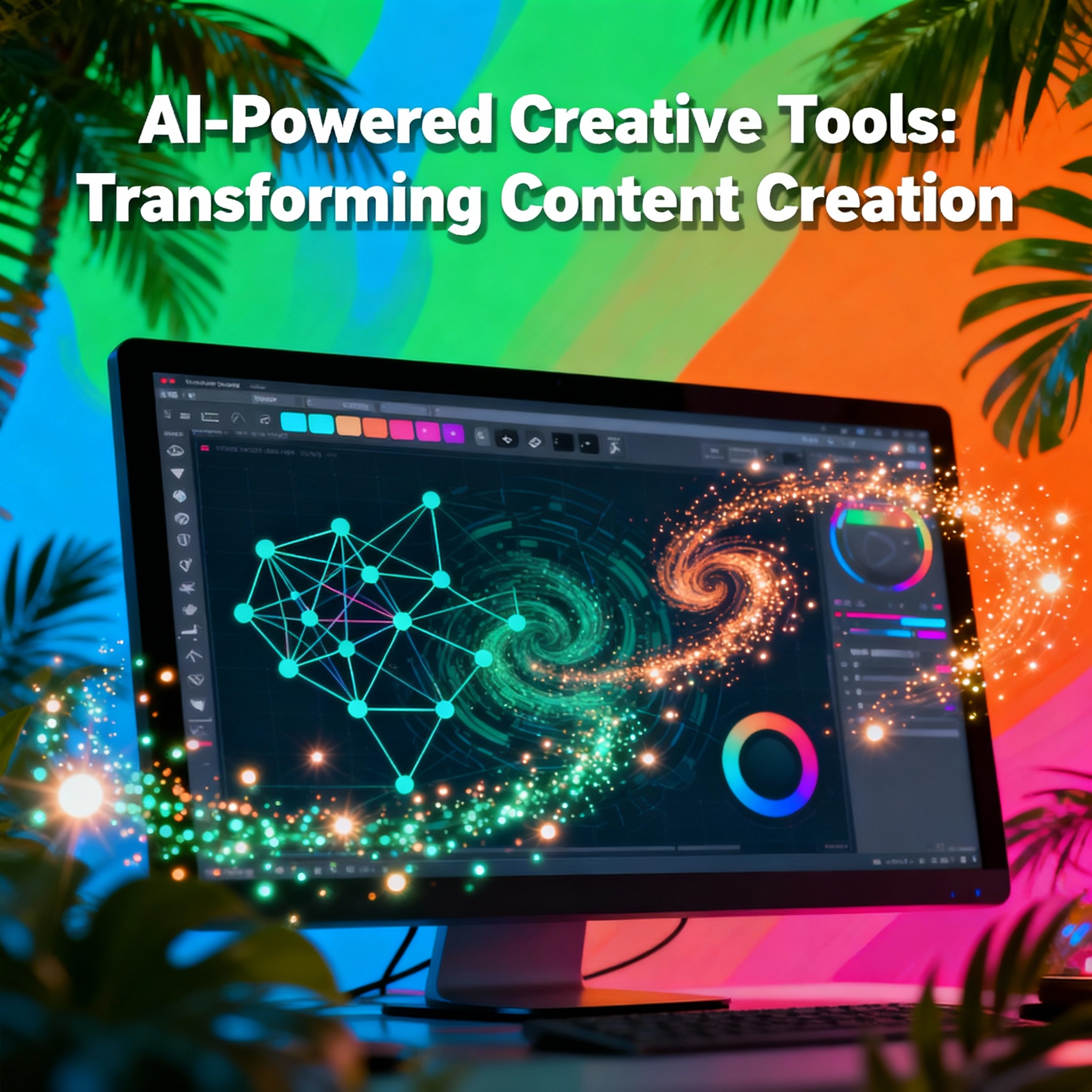 AI-powered creativity tools for content generation.