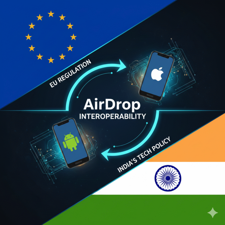 AirDrop Interoperability: EU Regulation & India’s Tech Policy