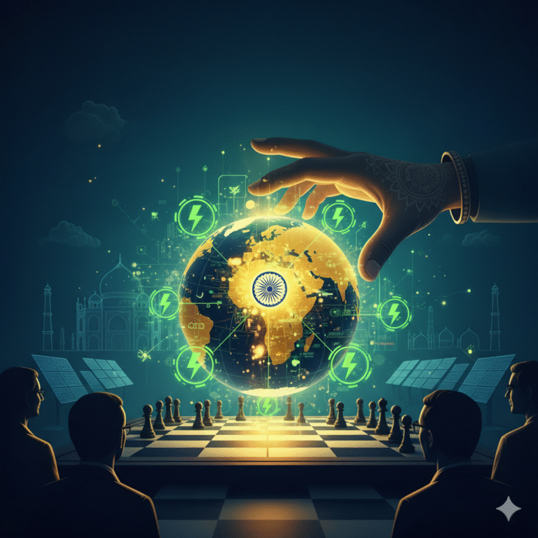 Beyond Diplomacy: India’s Climate Strategy as Geopolitical Leverage