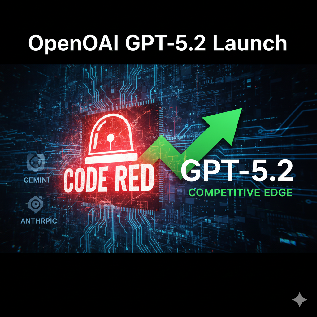 GPT-5.2 is here: OpenAI’s competitive response to AI rivals.
