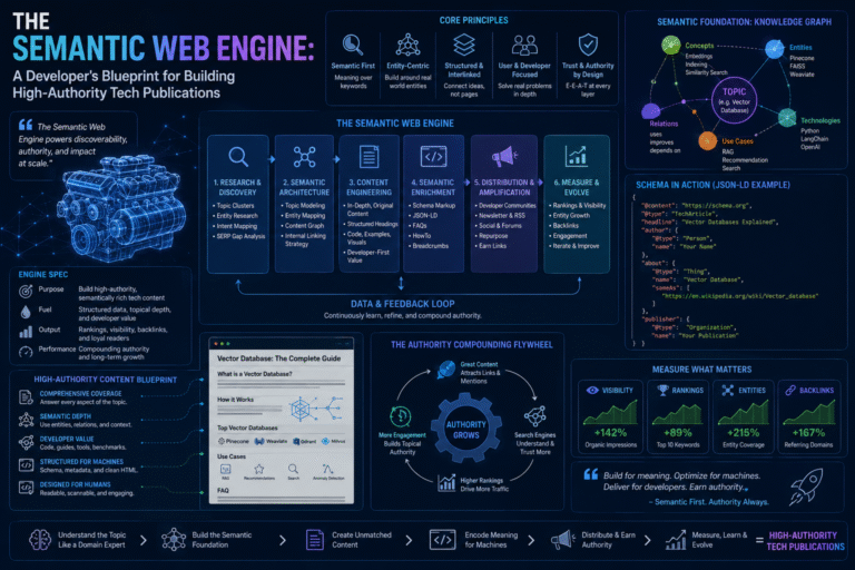 The Semantic Web Engine: A Developer’s Blueprint for Building High-Authority Tech Publications
